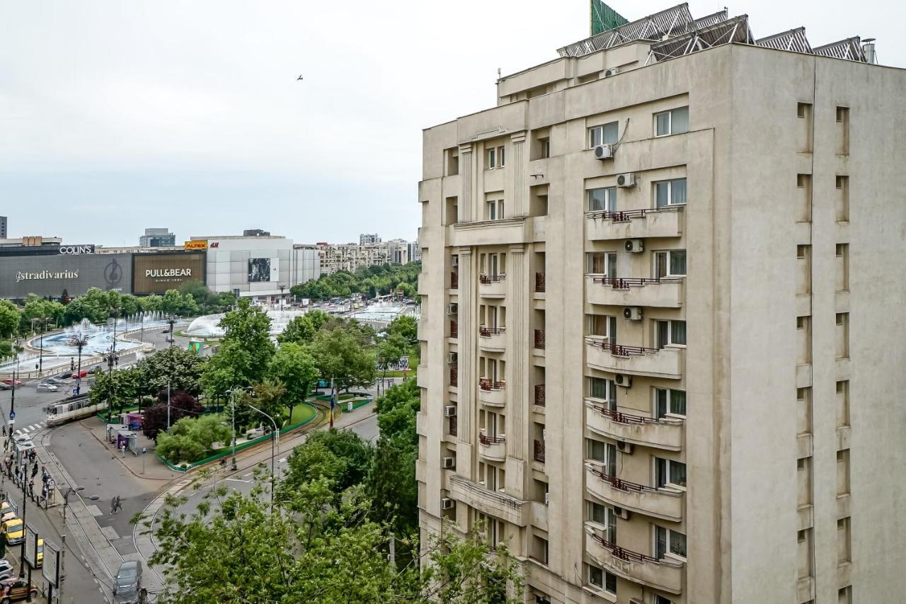 Roof View Bucharest Artesian Fountains Apartment Exteriör bild